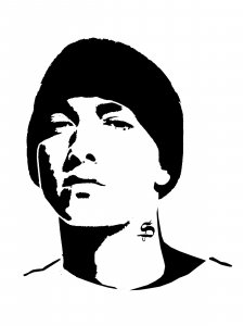 Eminem Stencil 4
