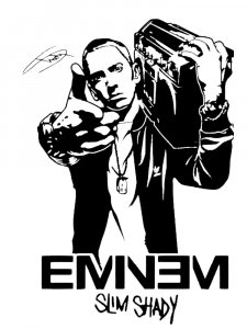 Eminem Stencil 8