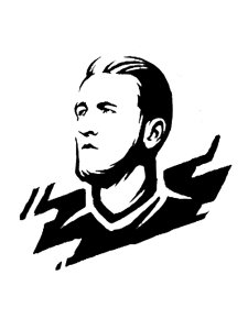 Harry Kane Stencil 3