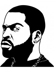 Ice Cube Stencil 2