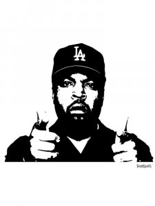 Ice Cube Stencil 3