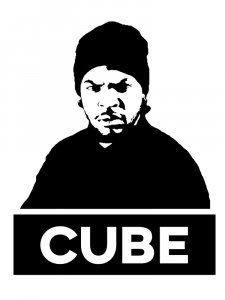 Ice Cube Stencil 7