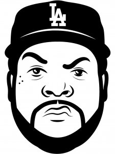 Ice Cube Stencil 8