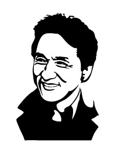 Jackie Chan Stencil 1