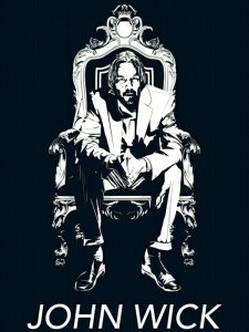 Keanu Reeves Stencil 1