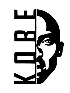 Kobe Bryant Stencil 2