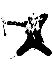 Lady Gaga Stencil 2