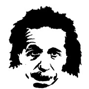 Albert Einstein Schablonen