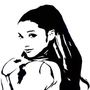 Ariana Grande Stencils