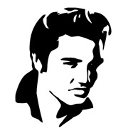 Elvis Presley Schablonen