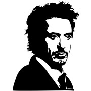 Robert Downey Jr Stencils