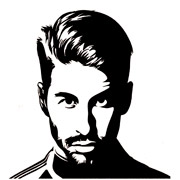 Sergio Ramos Stencils
