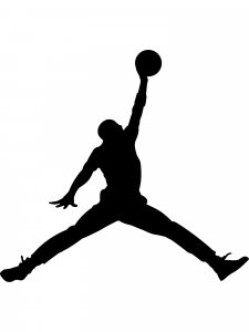 Michael Jordan Stencil 7