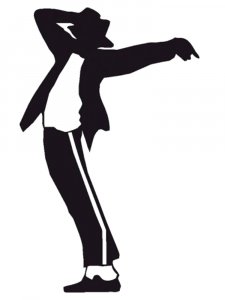 Micheal Jackson Stencil 9