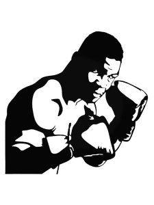 Mike Tyson Stencil 2