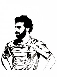 Mohamed Salah Stencil 2