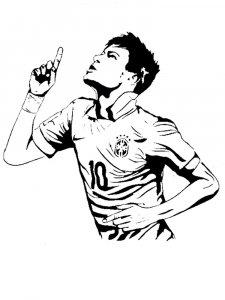 Neymar Stencil 5