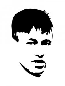 Neymar Stencil 7