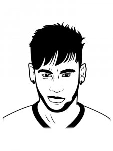 Neymar Stencil 8