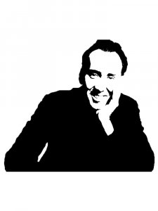 Nicolas Cage Stencil 1