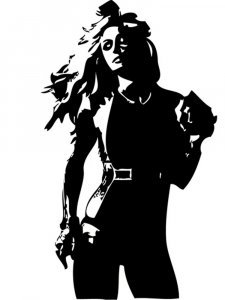 Paris Hilton Stencil 2