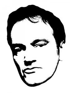 Quentin Tarantino Stencil 2