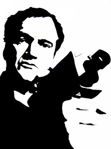 Quentin Tarantino Stencil 4