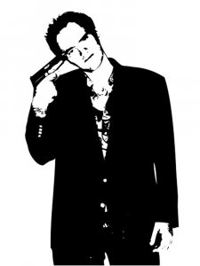 Quentin Tarantino Stencil 5