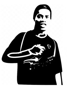 Ronaldinho Stencil 3