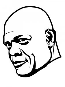 Samuel L Jackson Stencil 2