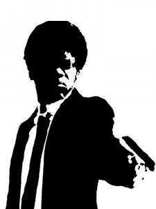 Samuel L Jackson Stencil 7