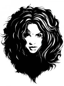 Shakira Stencil 1