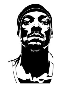 Snoop Dogg Stencil 2