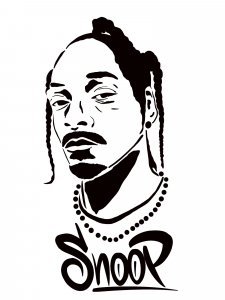 Snoop Dogg Stencil 6