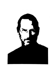 Steve Jobs Stencil 3