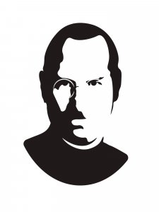 Steve Jobs Stencil 4