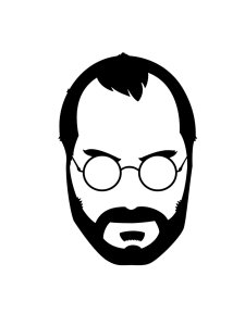 Steve Jobs Stencil 5