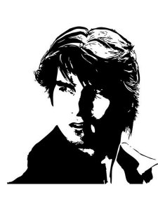 Tom Cruise Stencil 3