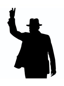 Winston Churchill Stencil 5