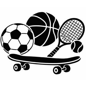 Sports stencils