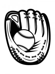 Baseball Stencils 12