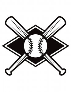 Baseball Stencils 16