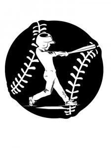 Baseball Stencils 20