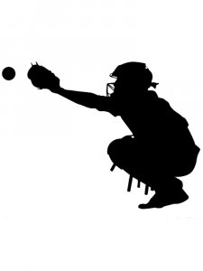 Baseball Stencils 24