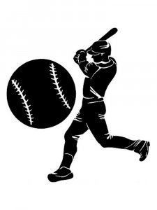 Baseball Stencils 4