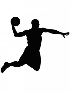Basketball Stencils 13