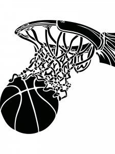 Basketball Stencils 2
