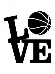Basketball Stencils 24