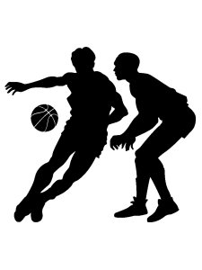 Basketball Stencils 28