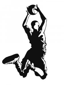 Basketball Stencils 33